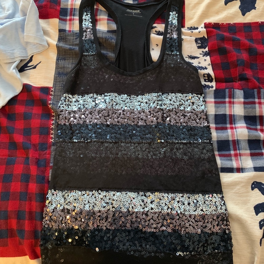American Express Sparkle Tank top
